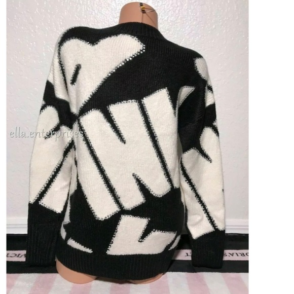 VS Pink Fashion Show 2018 Bling Lace Up Sweater - Picture 5 of 8